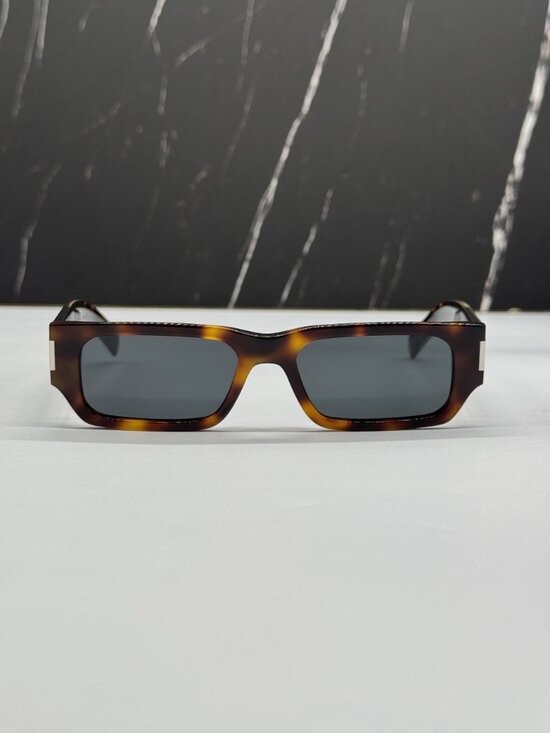 NEW SAINT LAURENT SL660 002 SUNGLASSES HAVANA UNISEX EYEWEAR